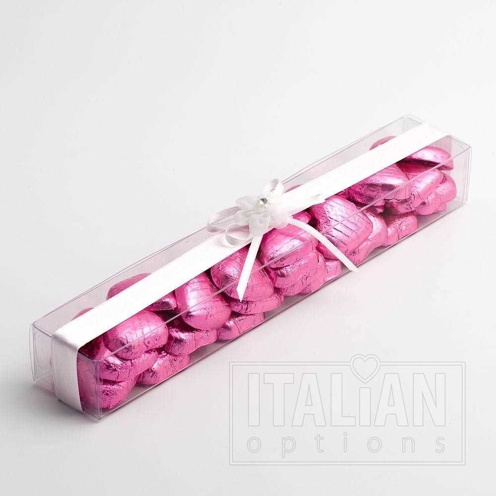 Transparent – rectangular box 240x40x30m