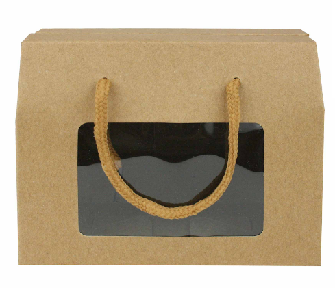 GIFT BOX & HANDLES  20x15x11cm