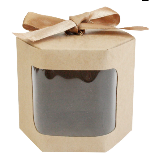 HEXAGON GIFT BAG 13X13X14