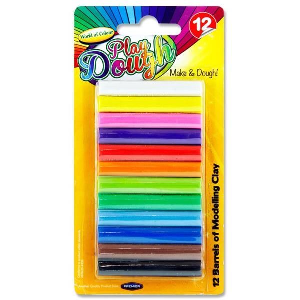 Woc Card 12x180g Modelling Clay