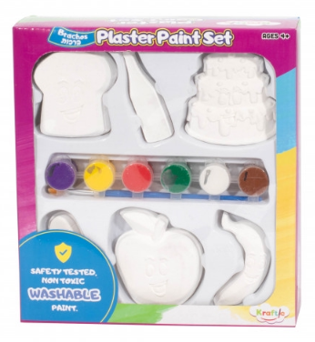 plaster paint set brouches