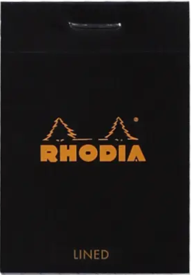 RHODIA NO.10 BLACK