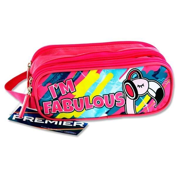3 Pocket Pencil Case - Im Fabulous Flam