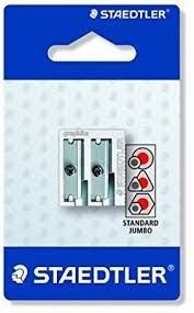 Double-hole sharpener metal 1pc. Bc