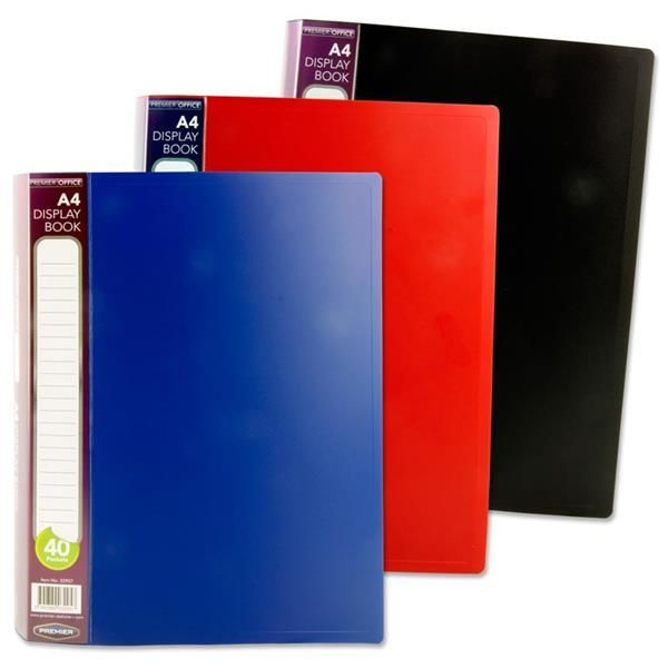 Premier Office A4 40 Pocket Display Book