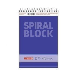 Spiral notepad A5 ruled 50 sheets