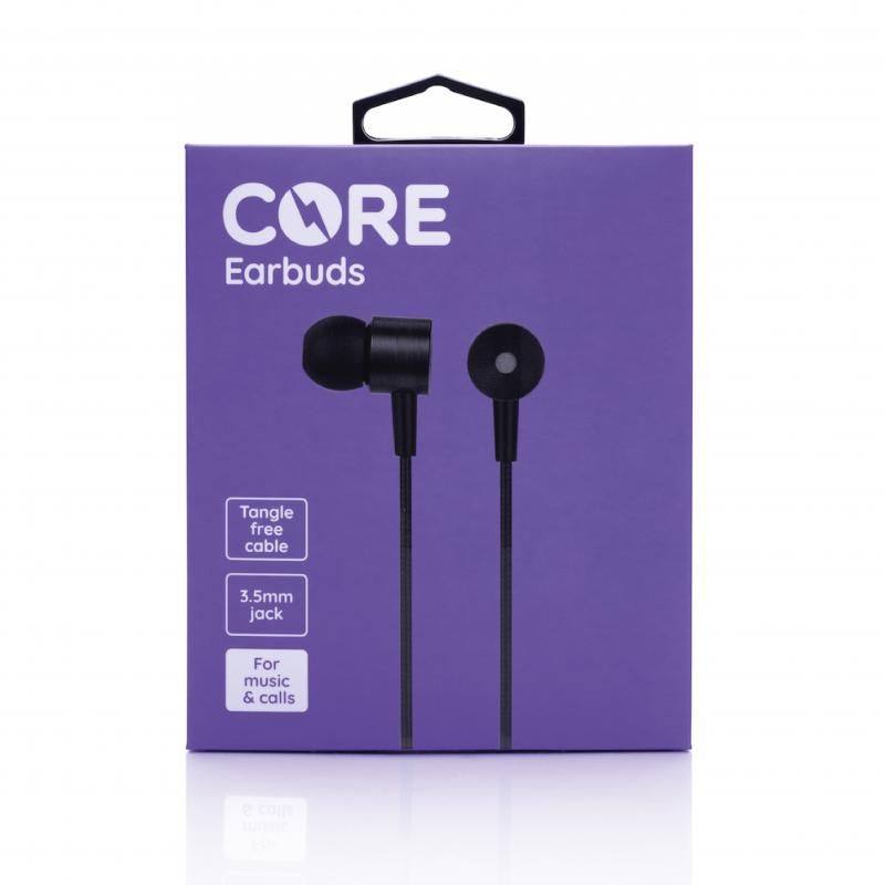 95911211 CORE 3.5mm Earbuds BlacK