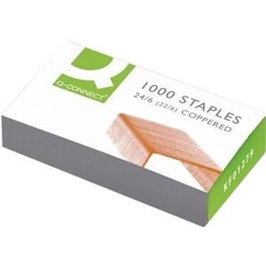 Value Staples 24/6 Rose Gold Colour