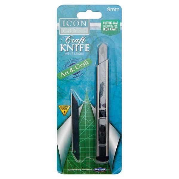 9Mm Craft Knife With 3 Blades