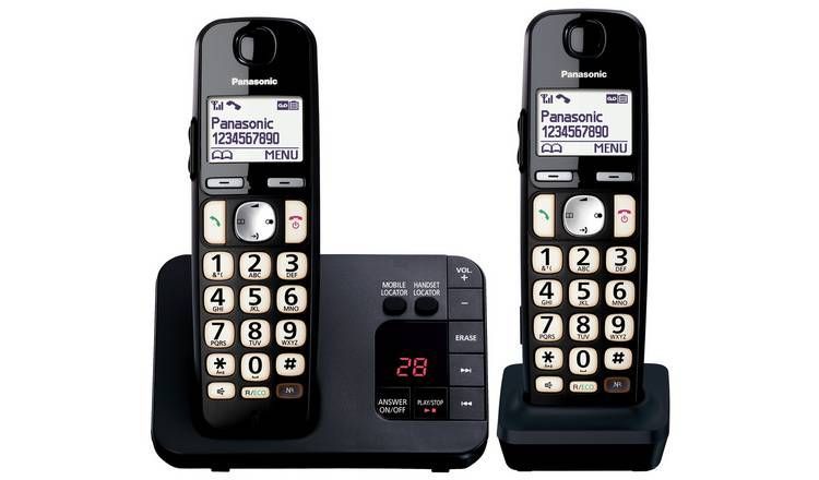 PANASONIC KX-TGE722EB twin