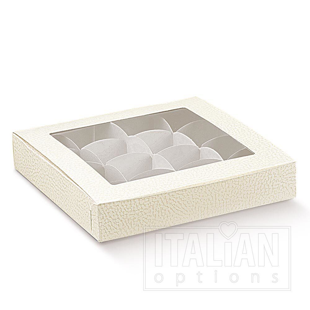 Antique White Pelle Chocolate Box 160x16