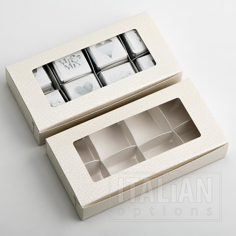 Antique White Pelle Chocolate Box 160x80