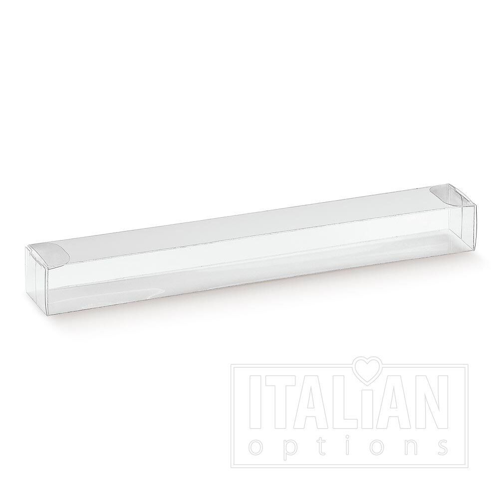 Transparent Box (side closure) 195x35x25