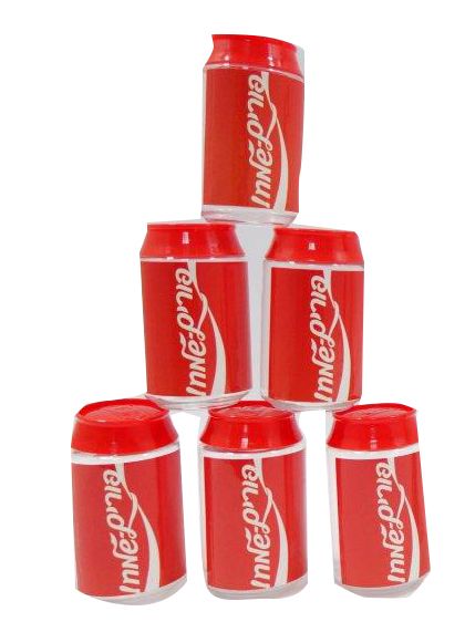 6 pack fillable coco cola bottles 9cm