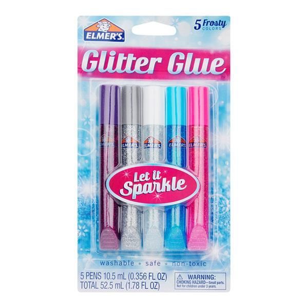 Elmers Card 5 10ml Glitter Glue