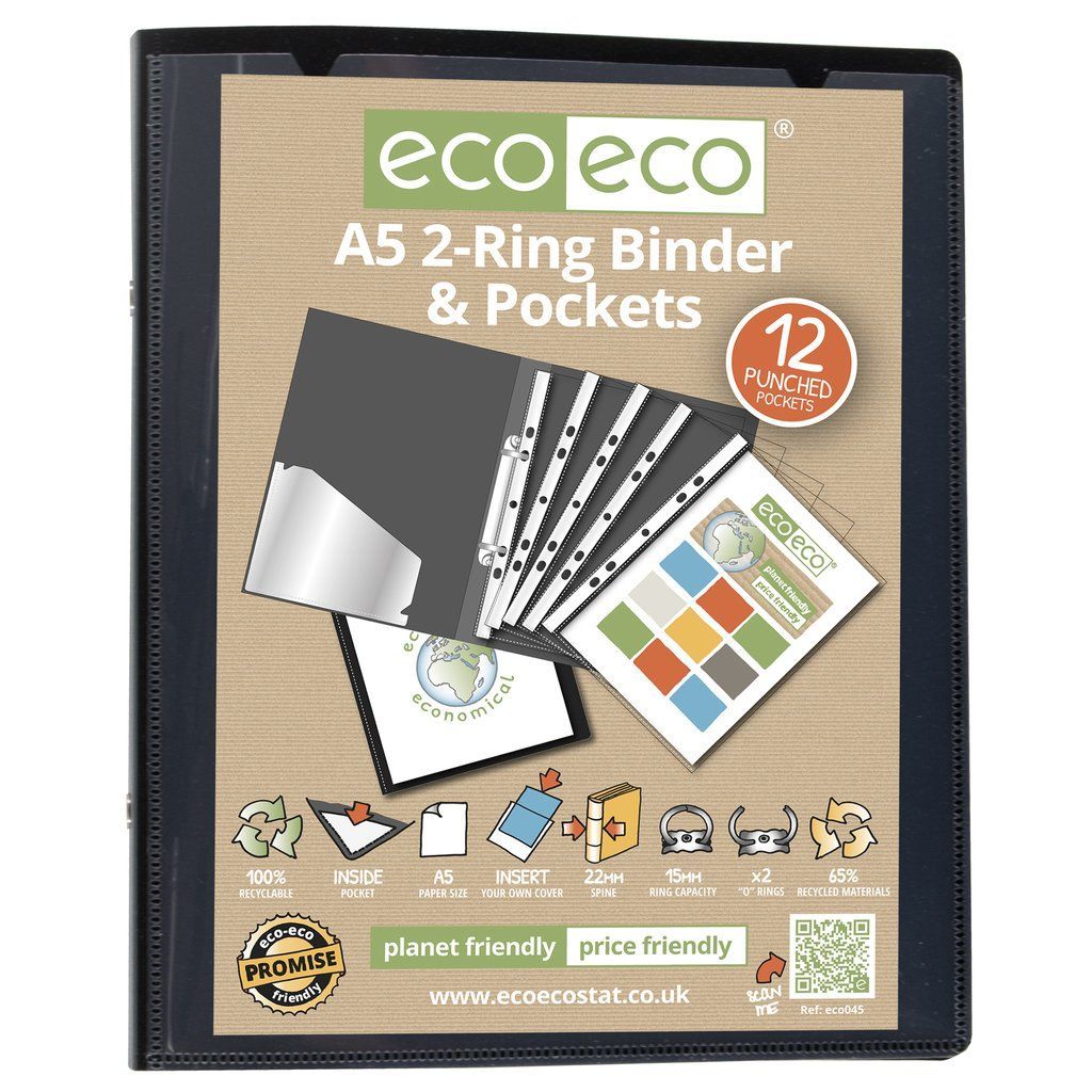 A5 65% Recycled 2-O Rings Presentation R