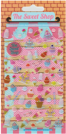 GEL PUFFED 3D STICKER COLLECTION