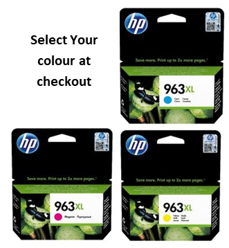 HP 963XL CMY (1 ONLY) PLEASE SELECT