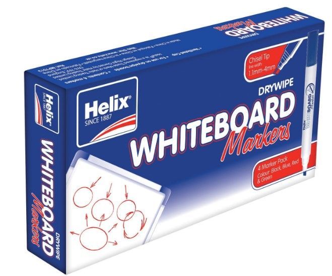 white board MARKER  PK4 BULLET ASS
