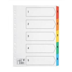 5 Star Office Index 1-5 DVIDER A4
