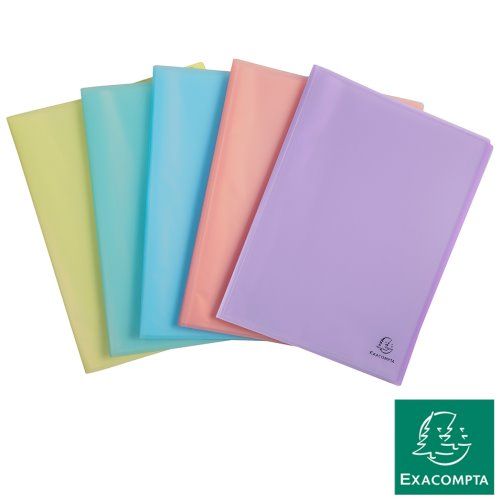 Display book Chrom. Pastel A4 30 pockets