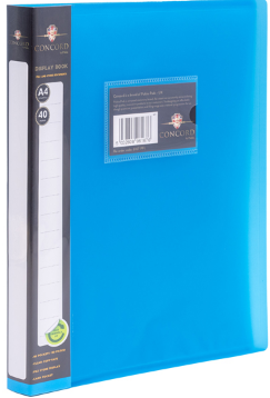 40 POCKET DISPLAY BOOK BLU