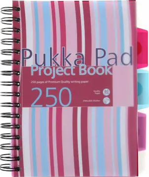 A5 RULED 5 SUBJECT BOOK