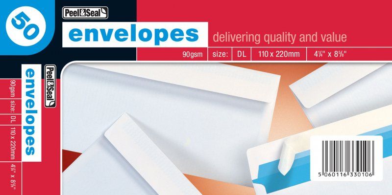 DL ENVLOPES P&S 50