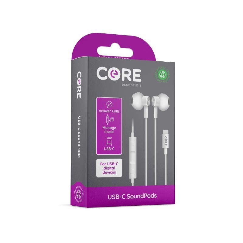 Core SoundPods Type-C Digital White
