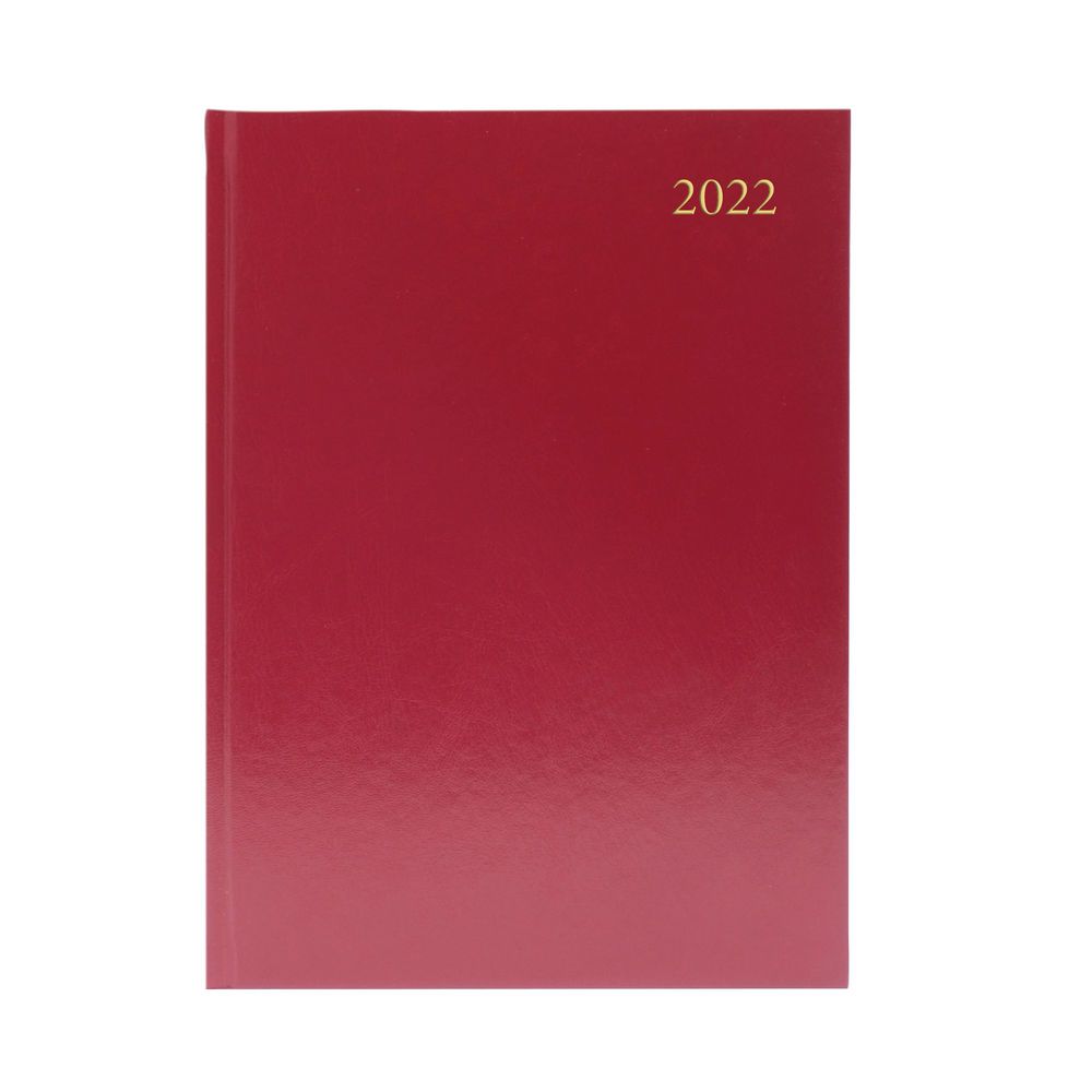 2022 Diary DAP A5 Burgundy  KFA51BG22