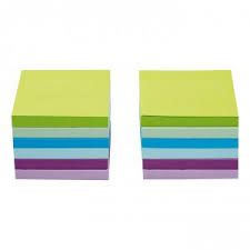 Re-Move Sticky Notes 76x76mm Neon/Past