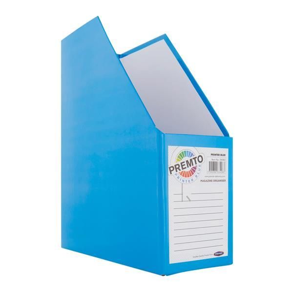 Premto Magazine Organizer - Printer Blue
