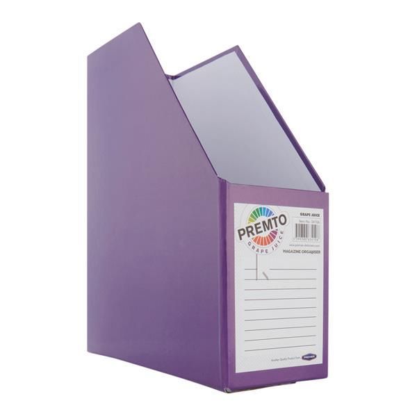 Premto Magazine Organizer - Grape Juice