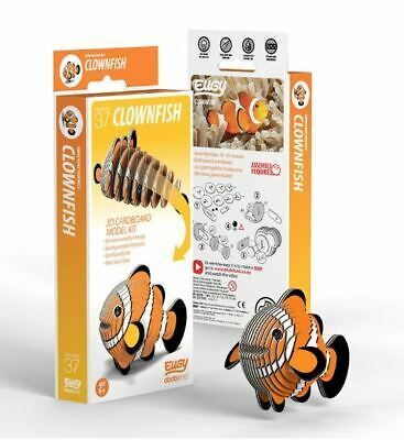 Eugy 3D CLOWNFISH Model Craft Kit