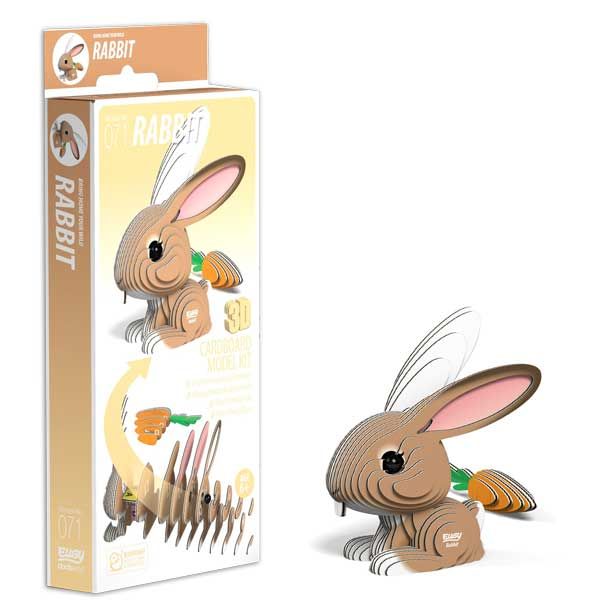 Eugy 3D RABBIT Model Craft Kit
