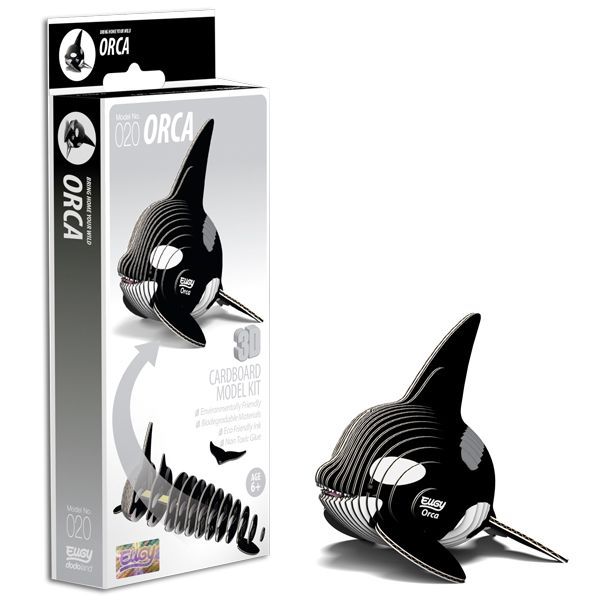 Eugy 3D ORCA Model Craft Kit