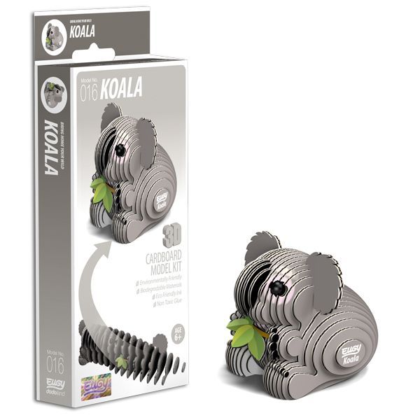 Eugy 3D KOALA Model Craft Kit