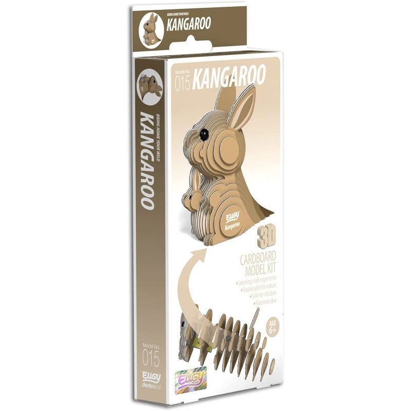 Eugy 3D KANGAROO Model Craft Kit