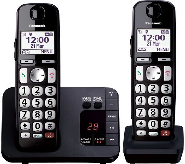 PANASONIC KX-TGE822EB TWIN
