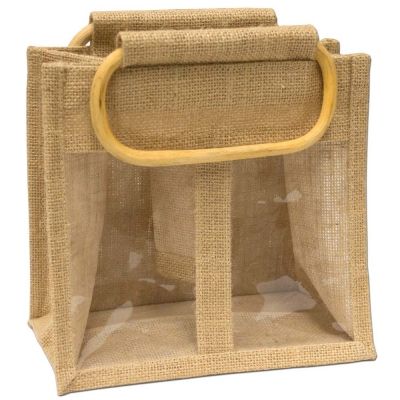 2 WINDOW JUTE BAG