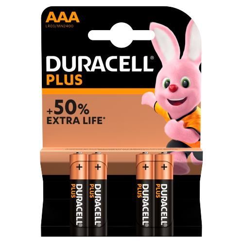 DURACELL AAA Plus Batteries 4