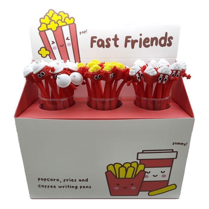 Fast Food Friends Popcorn, Chips and Cof