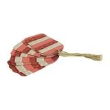 PAPER TAGS - RED, GOLD, - PACK OF 10