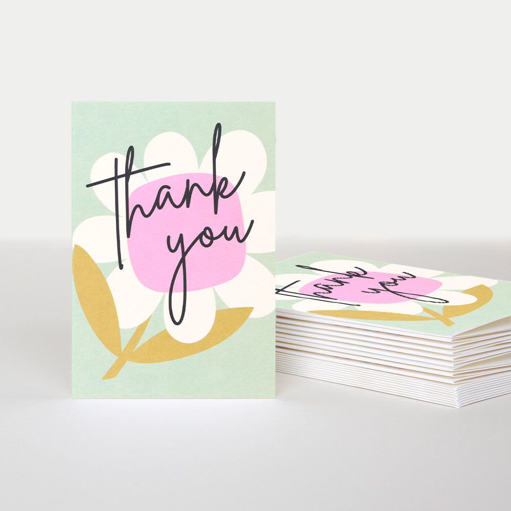 FUNTASTIC FLORAL THANK YOU CARDS