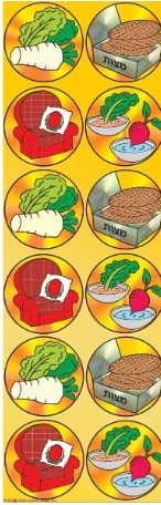 Pesach Seder Animated Die-cut Stickers