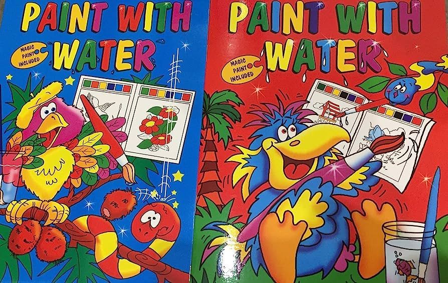 PAINT WITH WATER BOOK