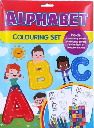 MY ABC COLOURING SET