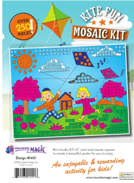 1401 Kite Fun SQ Mosaic Kit