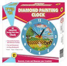 Modeh Ani Diamond Painting Clock