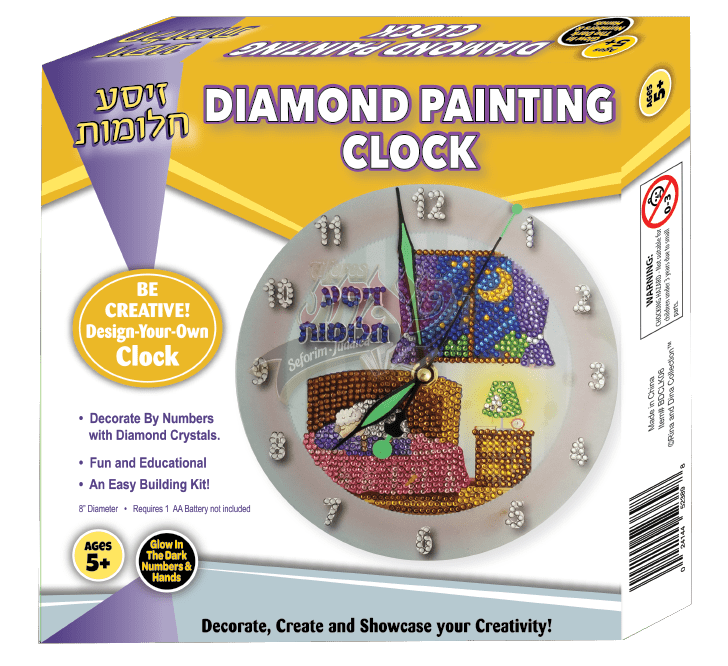 Zisa Chlomos Diamond Painting Clock